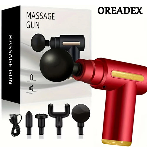 Portable Mini Massage Gun — 6-Speed Deep Tissue Recovery Massager