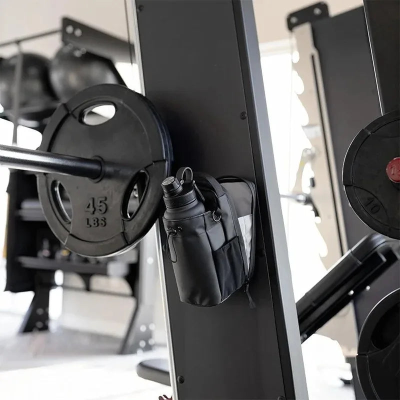 Rackd — Magnetic Gym Bag That Snaps Onto Any Machine