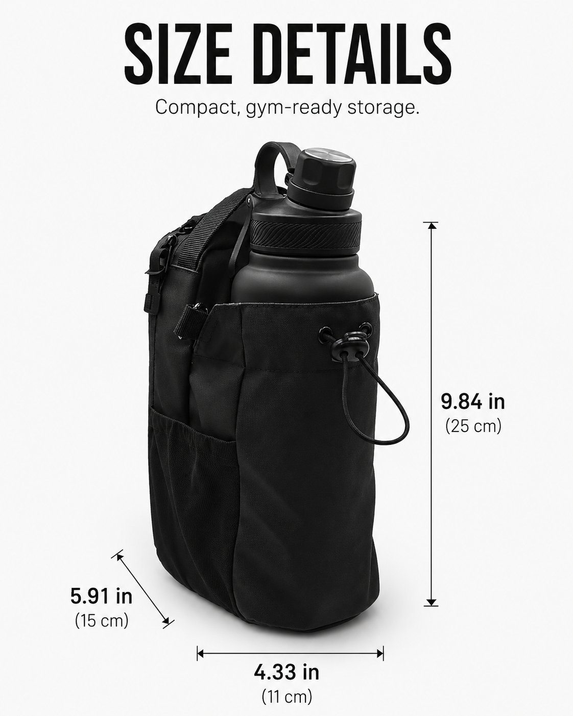 Rackd MagGrip — Magnetic Gym Bag
